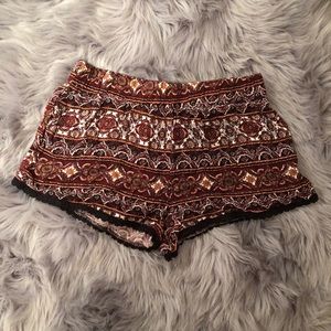 Boho shorts!